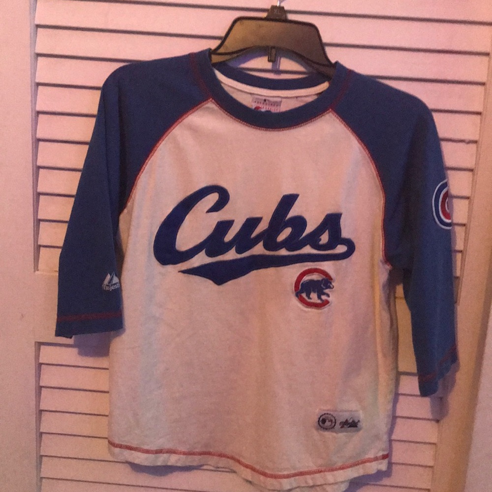 Cubs 3/4 length sleeve (kids)
